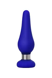 Анальна пробка ToDo Anal Plug Сlassic S 10 см (блакитний)
