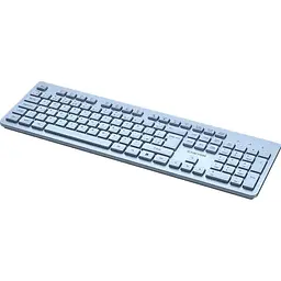 Клавіатура Canyon HKB-W01 UK/US AAA Wireless Blue (CNS-HKBW01BL) - мініатюра 2