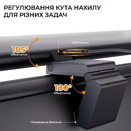 Лампа на монітор (Скрінбар) OfficePro SL121B (SL121B) - мініатюра 11
