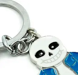 Брелок GeekLand Андертейл Undertale Санс Sans скелет UT.52.04 - мініатюра 3