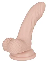 Фалоімітатор You2Toys Silicone Dildo Size S 14.5 см тілесний - мініатюра 4