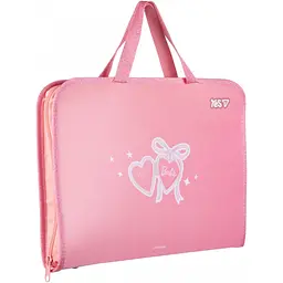 Папка-портфель Yes Barbie Shiny FC на блискавці з тканинними ручками (492479) - мініатюра 2