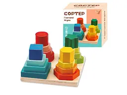Сортер Геометричні фігури, WToys