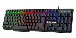Клавіатура GamePro GK380 RGB Чорний - мініатюра 4