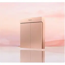 Розумний вимикач Aqara H1M MARS-Tech Pink (ZNQBKG25LM) [107873] - мініатюра 2