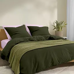 Плед-покривало Cosas Greek Waffle Sage вафельне 75х95 см (Blanket_76Sage_GreekWaffle_75x95) - мініатюра 3