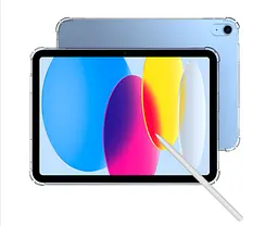 Чохол-накладка CDK для Apple iPad 11" A16 2025 Silicone Corner Air Bag (015467) clear - мініатюра 2