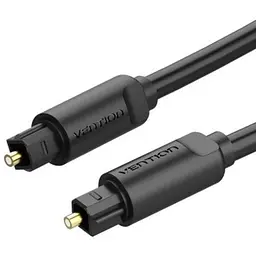 Кабель мультимедійний Optical Toslink 1.5m black Vention (BAEBG)