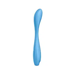 Вібратор Satisfyer G-Spot Flex 4+ Connect App 19.5 см блакитний - мініатюра 2