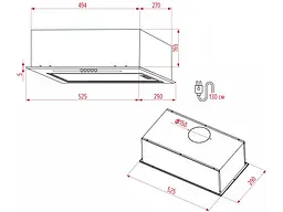 Витяжка Perfelli BI 5612 FBL LED - мініатюра 7