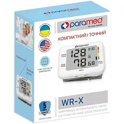Тонометр Paramed WR-X автоматичний електронний - мініатюра 2