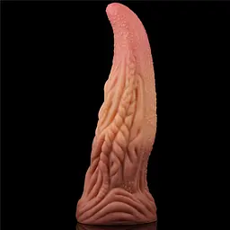 Фалоімітатор Dual-Layered Silicone 10'' Nature Cock 25 см коричневий - мініатюра 2