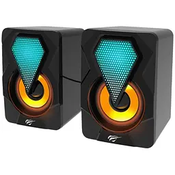 Колонки ігрові Havit HV-SK210 mini PRO USB 2.0 RGB black (HV-SK210 mini PRO) - мініатюра 3