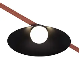 Трековий світильник LED Levistella 78018-BL06 BK, 18W, чорний, для текстильних трекових систем - мініатюра 2