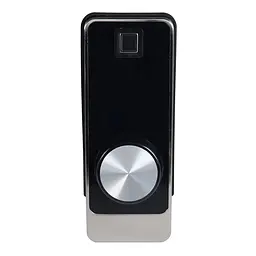 Замок біометричний автономний Trinix TRL-5203BTF Silver Right з Bluetooth, зчитувачем відбитків пальців і карт Mifare (65-00056) - мініатюра 3