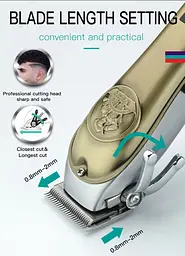 Акумуляторна машинка для стрижки Barber VGR V-658 - мініатюра 8
