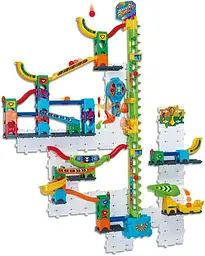 Розвиваючий конструктор лабіринт VTech Marble Rush Ultimate Vertical Run V100E 93 деталі 10 кульок від 4 років (SKU-325) - мініатюра 7