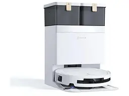 Робот-пилосос з вологим прибиранням ECOVACS Deebot T50S Pro Omni White (DEX69) - мініатюра 3