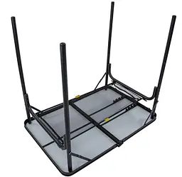 Стіл Bo-Camp Northgate 90x60 см Black/Grey (1404184) (DAS303262) - мініатюра 3