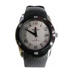 Наручний годинник Seculus 4487.2.715 wht, ss tp-b red tracks, blk red strap
