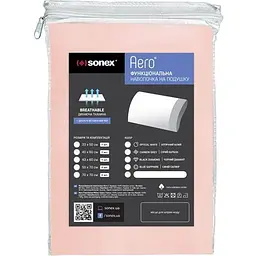 Наволочка Sonex Aero на подушку з пам`яттю Light Peach 33х50 см (SO102240) - мініатюра 2