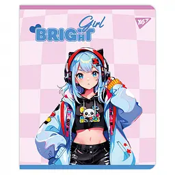 Набір зошитів для записів А5 Yes Bright teenagers 12 аркушів в клітку 10 шт. (767490) - мініатюра 5