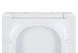 Сидіння для унітазу Qtap Crow 490 з мікроліфтом Slim Duroplast, Quick Release QT99SC5171W - мініатюра 6