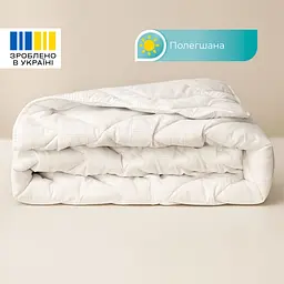 Ковдра літня Ideia Antistatic Sleep гіпоалергенна антистатична 140х210 см біла (8-36389) - мініатюра 2