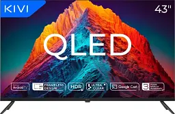 Телевізор Kivi 43", QLED, UHD, Android TV11 43U770QB