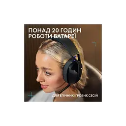 Навушники Logitech G321 Lightspeed Black (981-001563) - мініатюра 7