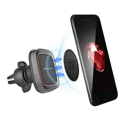 Металева пластина ArmorStandart для смартфона в шкіряній оплітці Чорна (ARM59845) - мініатюра 2