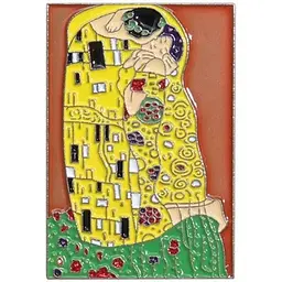 Значок Густав Клімт Поцілунок Gustav Klimt Der Kuss 3 см CH P GK DK 3