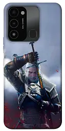 TPU чохол Demsky The witcher gerald для Tecno Spark Go 2022 (KG5m)