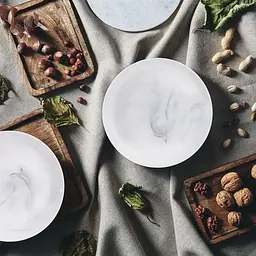 Тарілка супова Luminarc Marble white, 20 см, бежевий (Q9212) - мініатюра 3