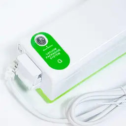 Вакуумний пакувальник для продуктів 100W, вакууматор та рулон пакетів для сувід 20*500см - мініатюра 5