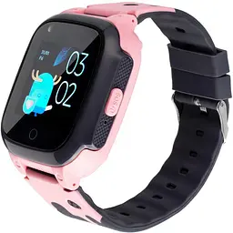 Дитячий розумний годинник з GPS-трекером Gelius Pro Care GP-PK004 (LTE/VoLTE/Temperature control) Pink
