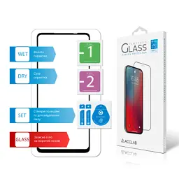 Скло захисне ACCLAB Full Glue MOTO E14 Black (1283126597688) - мініатюра 7