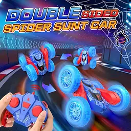 Машинка з дистанційним керуванням NQD Spider - двостороння, що обертається на 360° - мініатюра 3