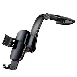 Тримач в машину Baseus Metal Age Gravity Car Mount Connecting Rod Type червоний (22710) - мініатюра 7