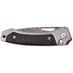 Ніж Lionsteel Twain Damascus Titanium Carbon Fiber Gray - мініатюра 5