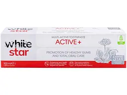 Зубна паста WHITE STAR 100 мл Active +