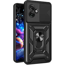 Чохол до мобільного телефона BeCover Military Motorola Moto G55 Black (713056) - мініатюра 1