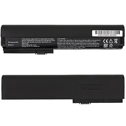 Батарея Hewlett Packard для ноутбука HP SX06 (EliteBook 2560p 2570p) 10.8V 4400mAh Чорний - мініатюра 2