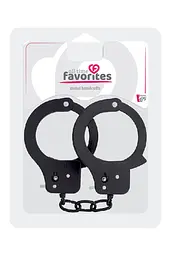 Наручники Bondx Metal cuffs, Black, Білий, One Size - мініатюра 2