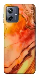 Чохол Demsky Червоний корал мармур для Motorola Moto G54