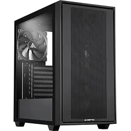 Корпус Chieftec Night Hunter GS-03B-BLK-OP чорний, без БЖ, Mid Tower, E-ATX / ATX / Micro ATX / Mini ITX, 2xUSB 3.1, 1xUSB Type-C,