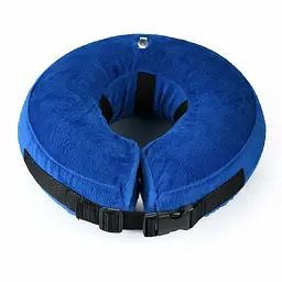 Захисний надувний нашийник для собак Derby Protective Inflatable Dog Cone Collar Blue (фастекс), XL
