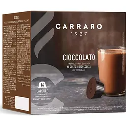 Гарячий шоколад в капсулах Dolce Gusto Carraro Cioccolato 16шт