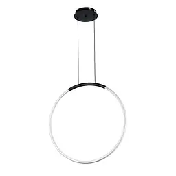 Люстра стельова LED Levistella 7812022 (600) BK, 23W, 3000K, чорний, сучасний стиль