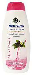 Гель для душу Mister Clean ожина та мускус